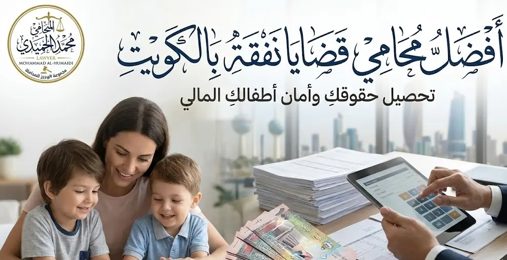 محامي قضايا نفقة الكويت