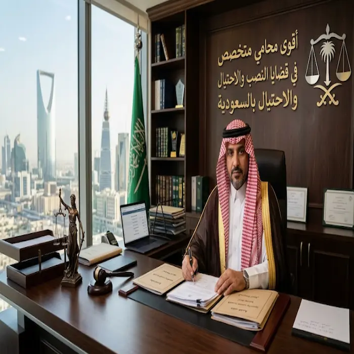 اقوى محامي متخصص في قضايا النصب والاحتيال بالسعودية