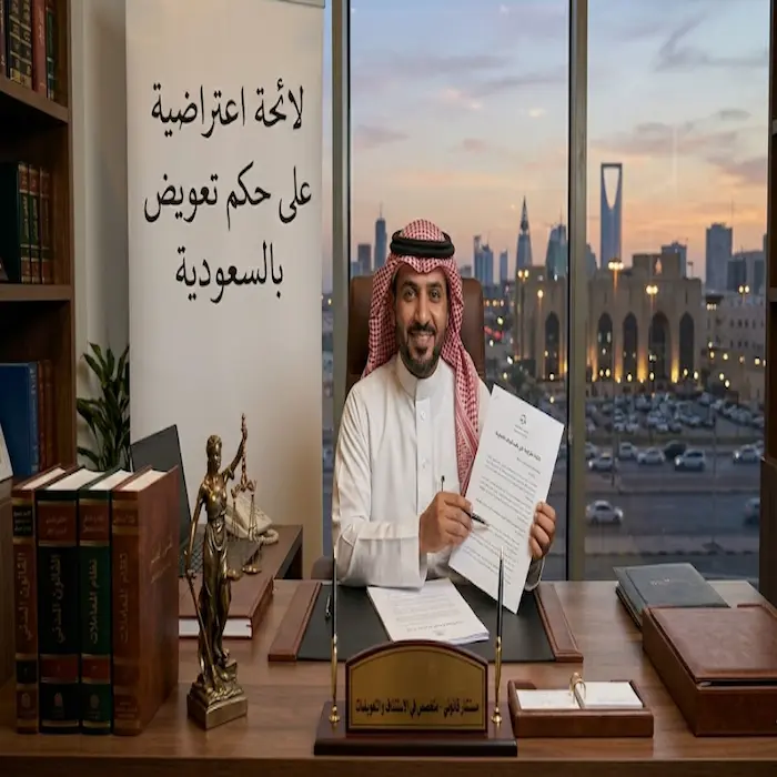 لائحة اعتراضية على حكم تعويض بالسعودية