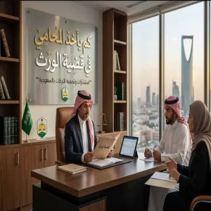 كم يأخذ المحامي في قضية الورث بالسعودية