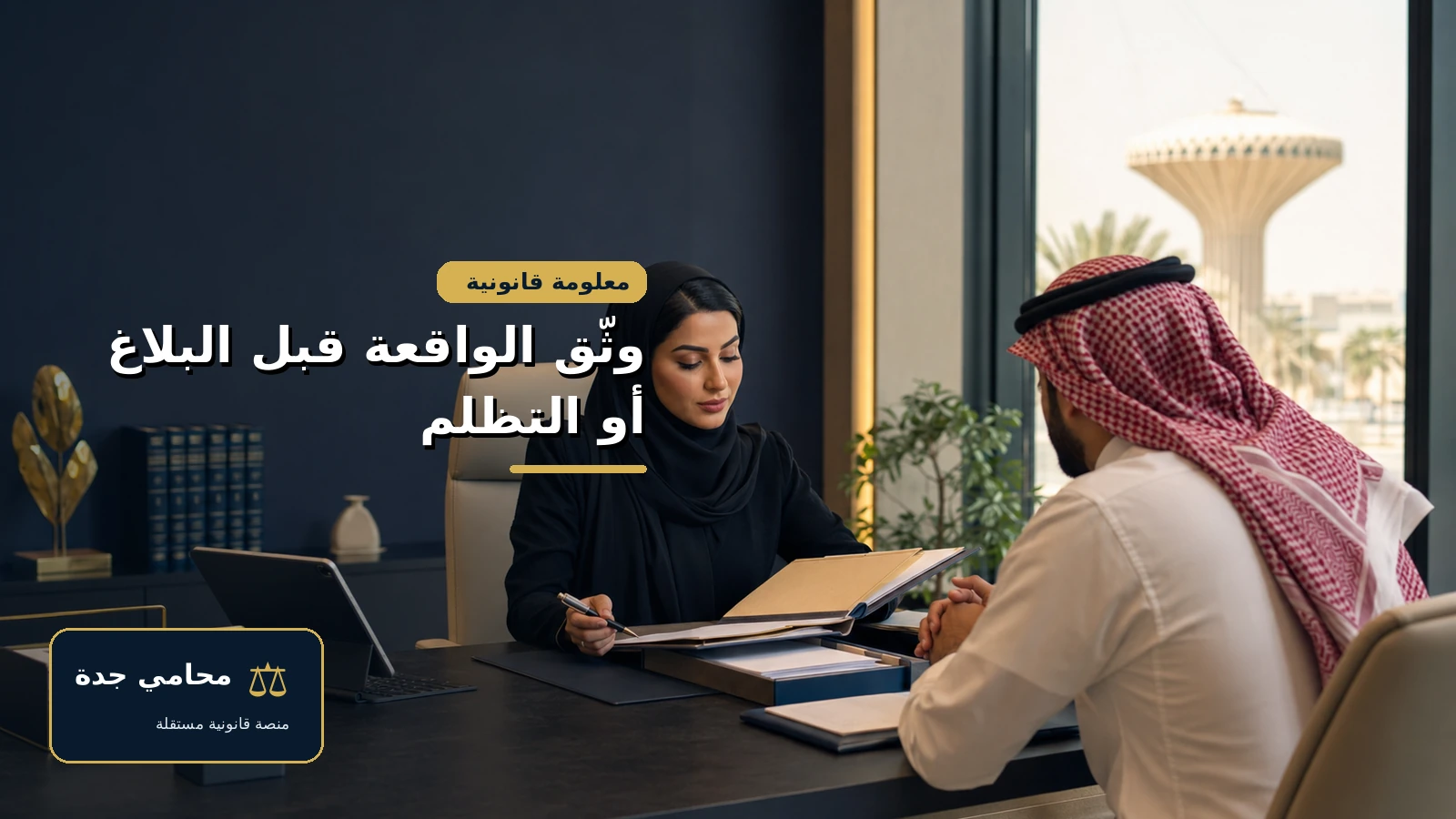 توثيق الوقائع قبل بلاغ إساءة استعمال السلطة أو التظلم