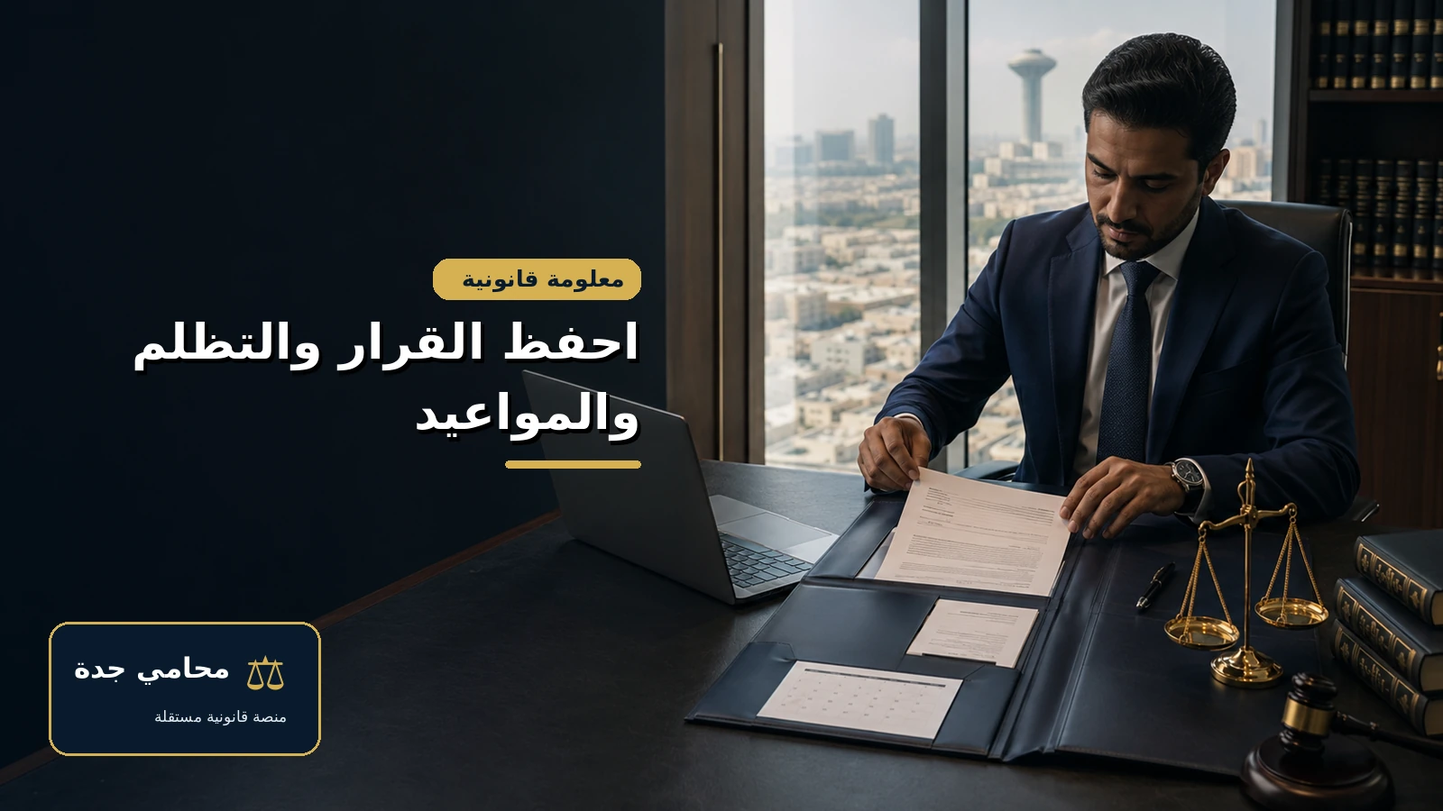 القضايا الإدارية في جدة ومكة 4 حفظ القرار والتظلم والمواعيد في القضايا الإدارية بجدة ومكة