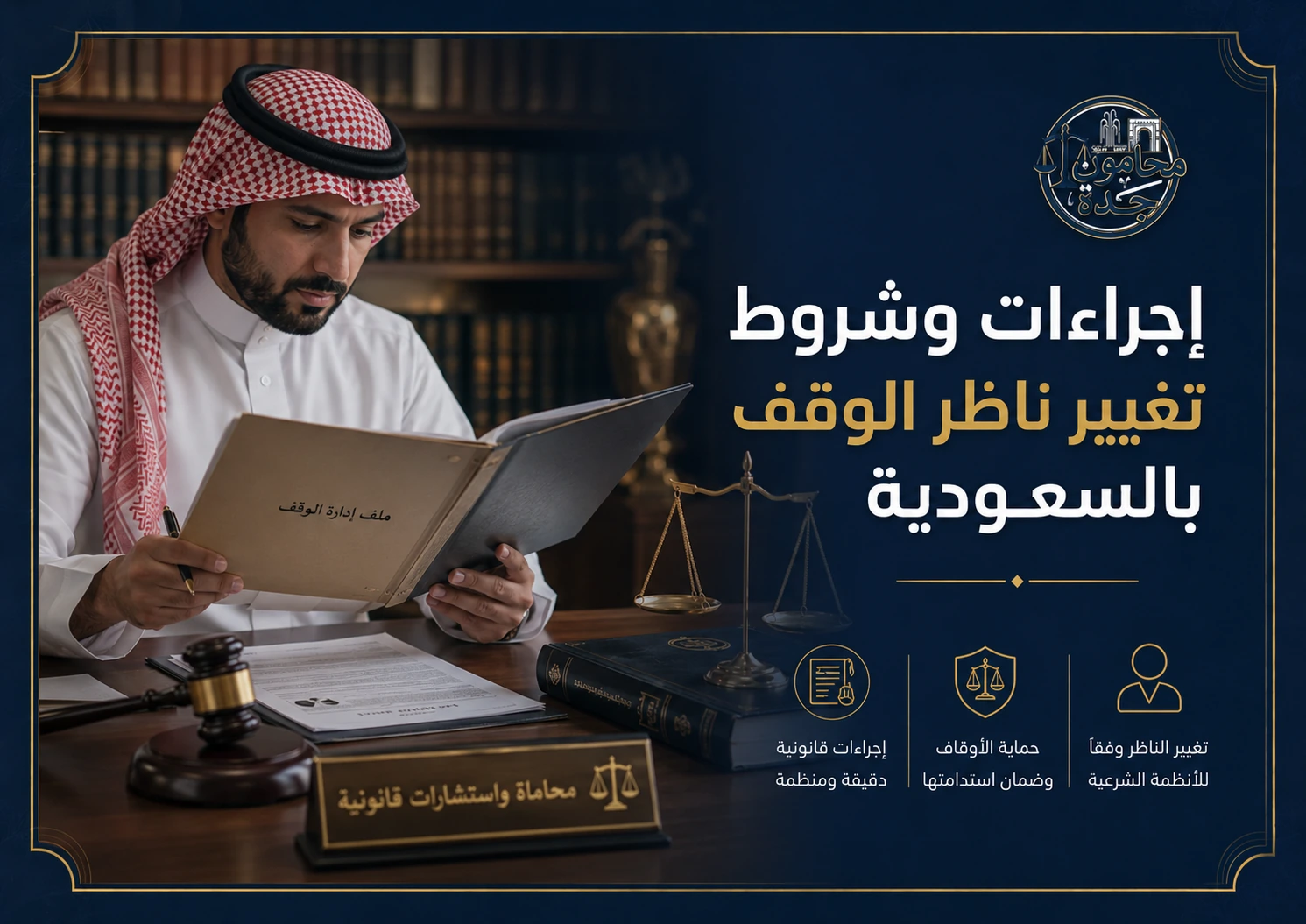 إجراءات وشروط تغيير ناظر الوقف بالسعودية