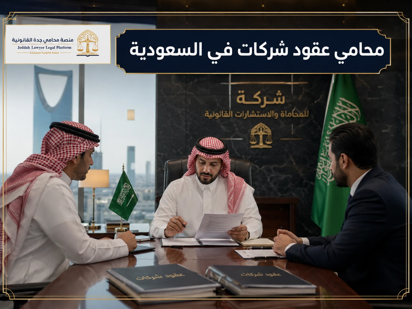 محامي عقود شركات في السعودية