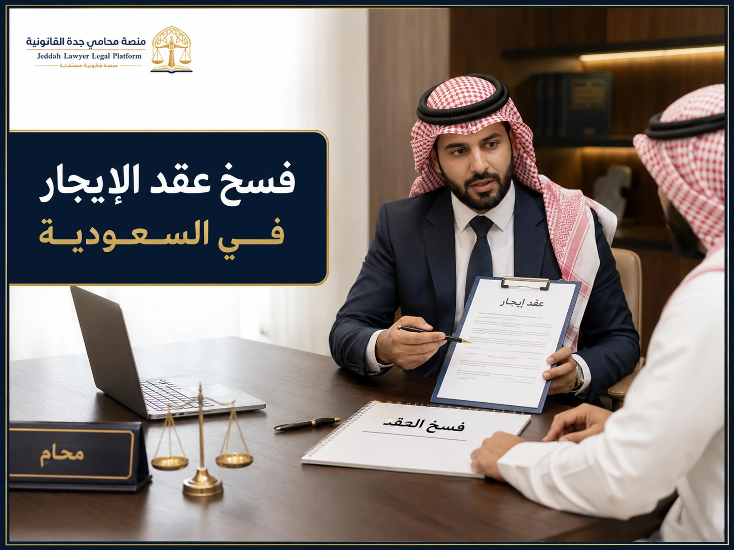 متى تحتاج إلى محامي عقود في السعودية