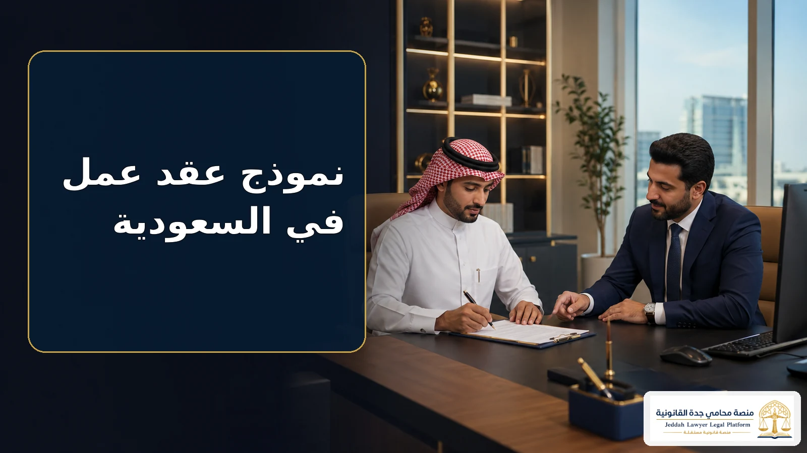 نموذج عقد عمل في السعودية