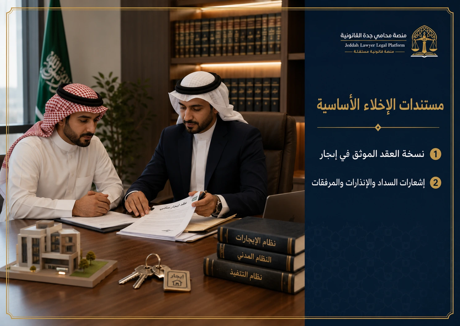 مستندات الإخلاء الأساسية في السعودية