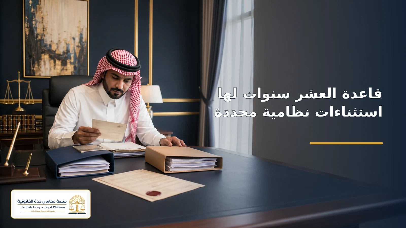 قاعدة العشر سنوات واستثناءاتها في دعاوى التزوير بالسعودية