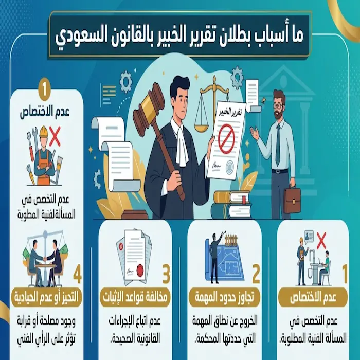 ما أسباب بطلان تقرير الخبير بالقانون السعودي 2 ما أسباب بطلان تقرير الخبير بالقانون السعودي