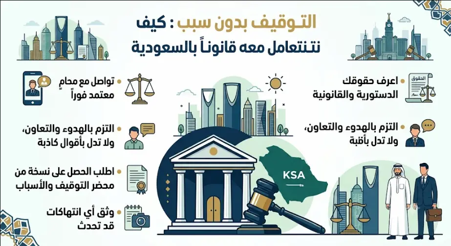 التوقيف بدون سبب : كيف نتعامل معه قانوناً بالسعودية 2 التوقيف بدون سبب : كيف نتعامل معه قانوناً بالسعودية