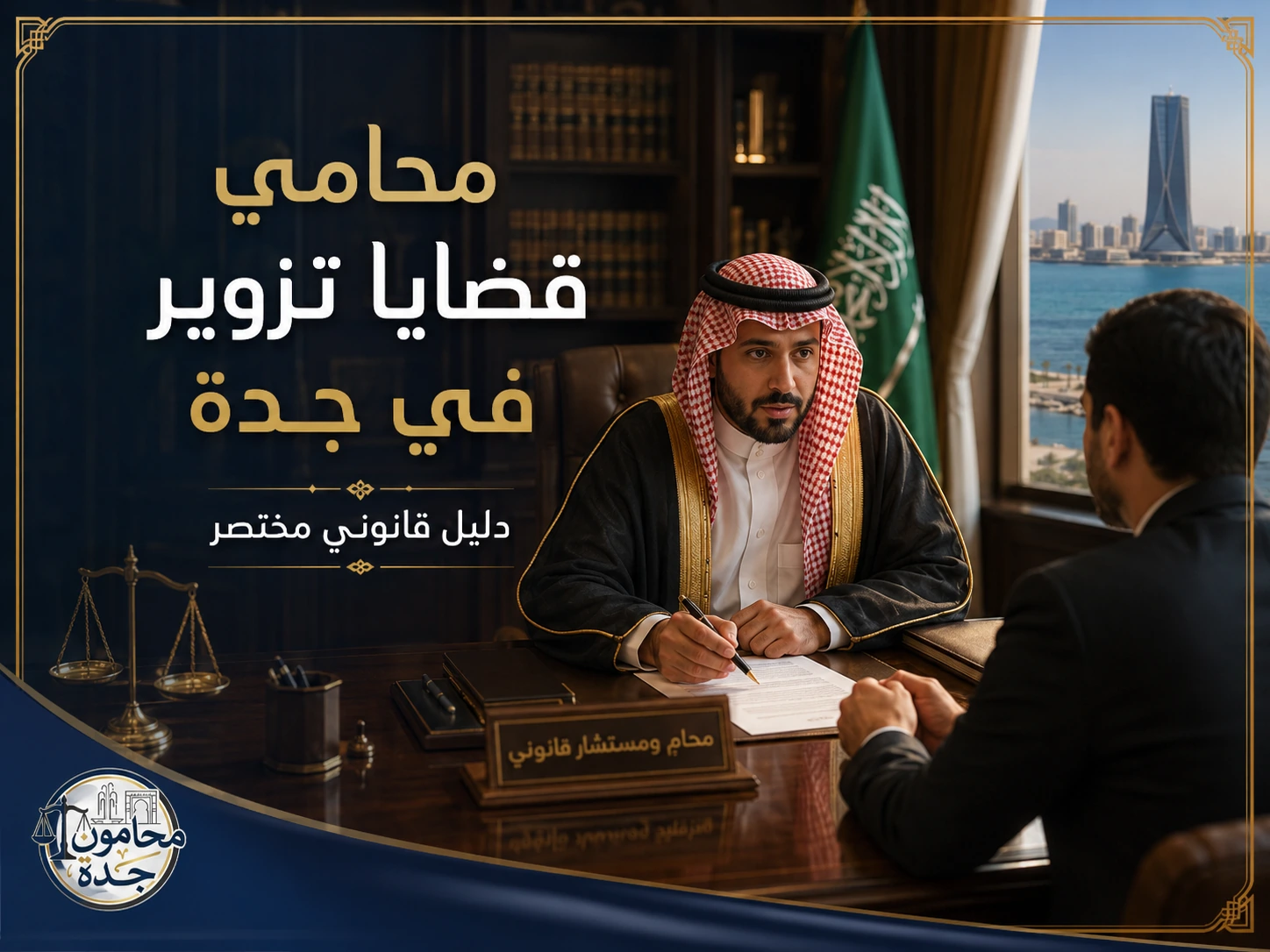محامي قضايا تزوير في جدة