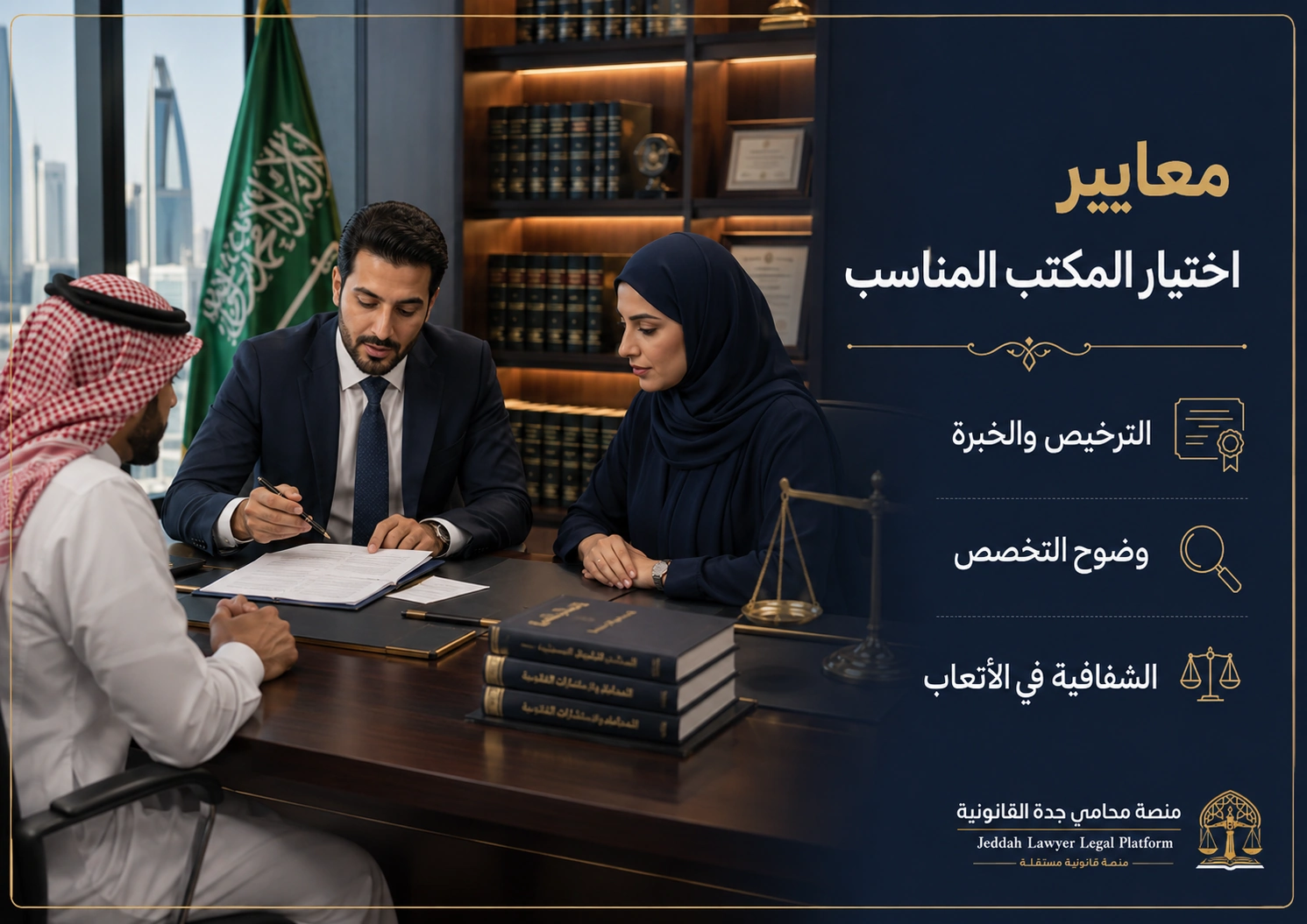 كيف تختار مكتب محاماة بالرياض