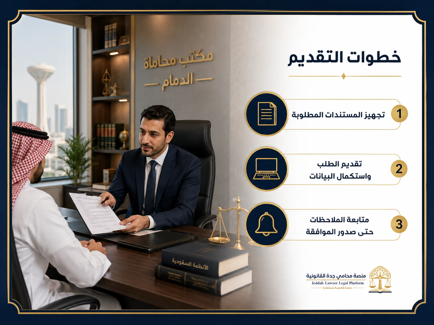 خطوات التقديم