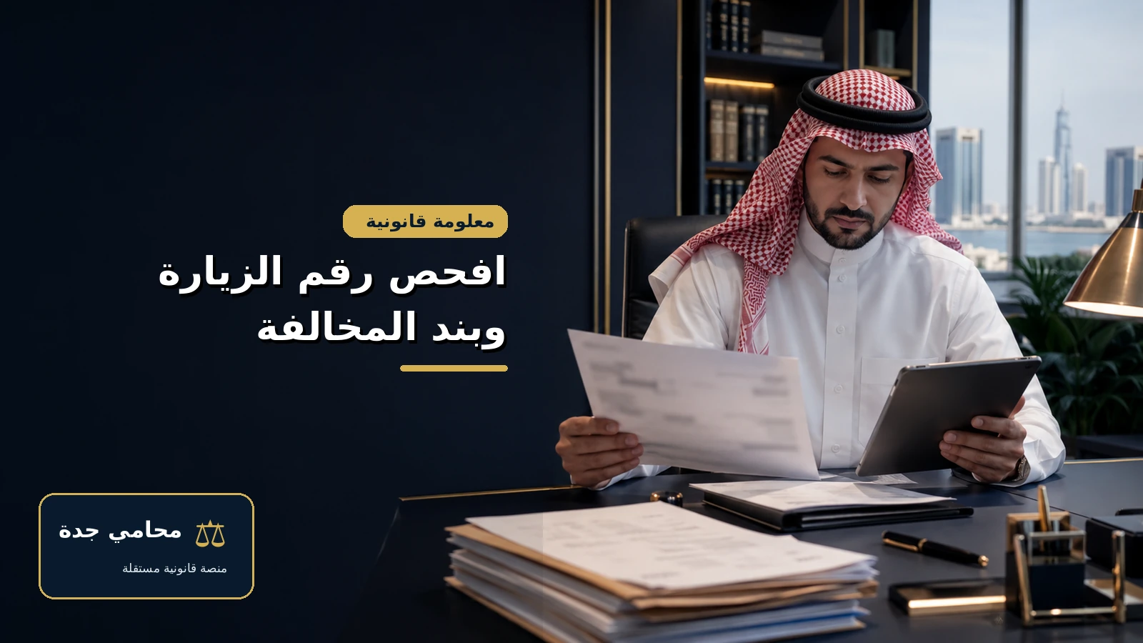 مراجعة رقم الزيارة الرقابية وبند المخالفة البلدية