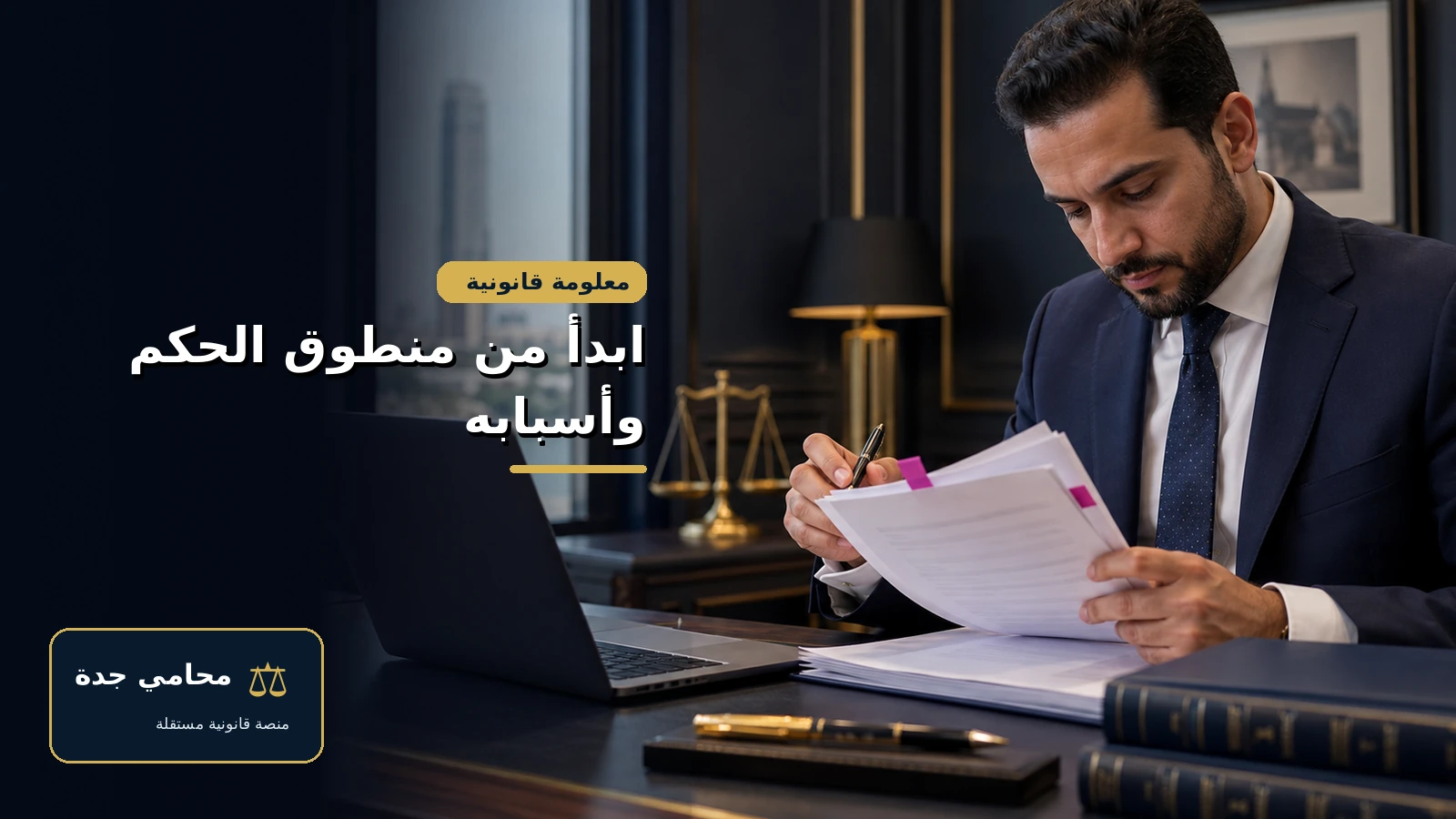 اعتراض على حكم قضائي بالسعودية 3 قراءة منطوق الحكم وأسبابه قبل صياغة الاعتراض القضائي