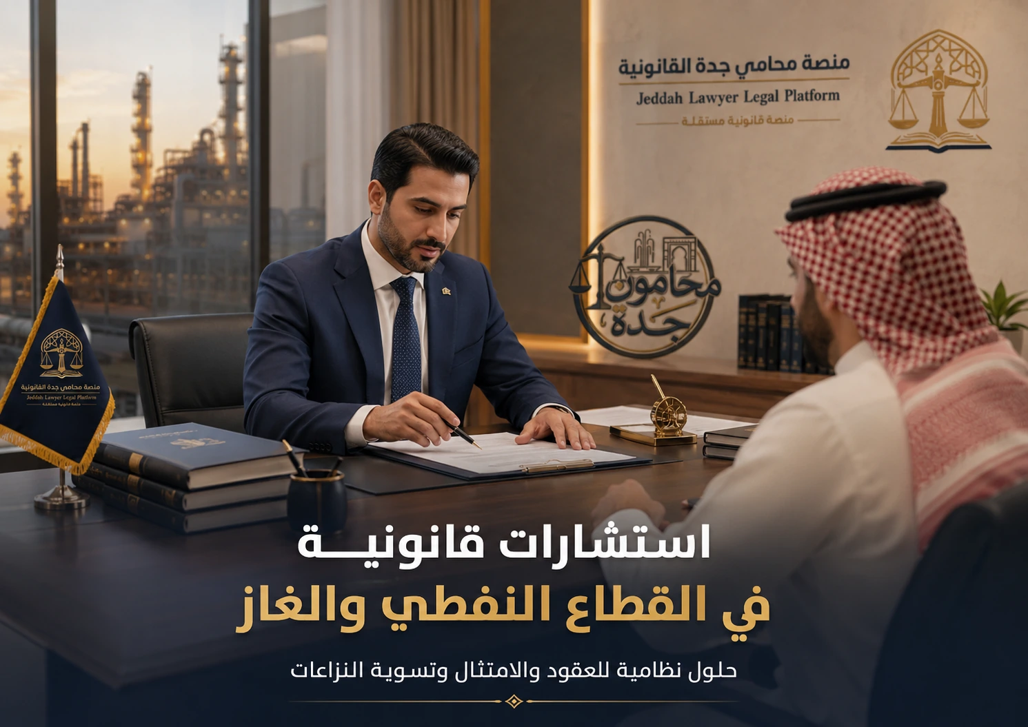 استشارات قانونية في القطاع النفطي والغاز