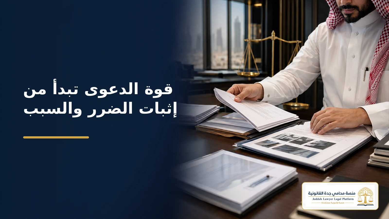 ترتيب أدلة الضرر والسببية قبل المطالبة بالحق الخاص