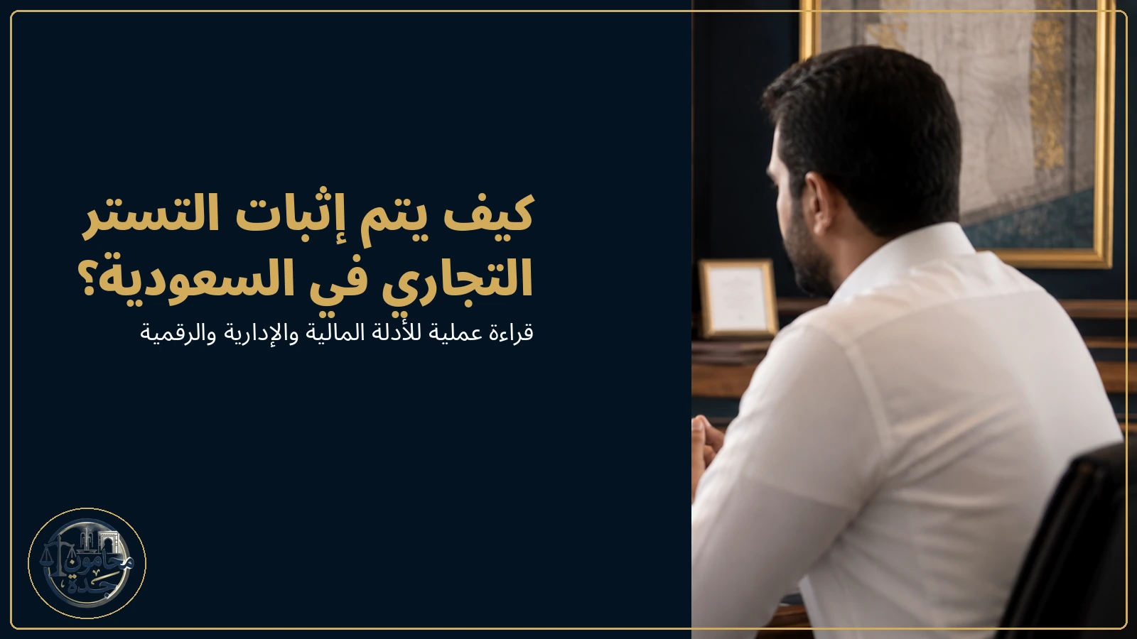 كيف يتم إثبات التستر التجاري في السعودية 1 كيف يتم إثبات التستر التجاري في السعودية
