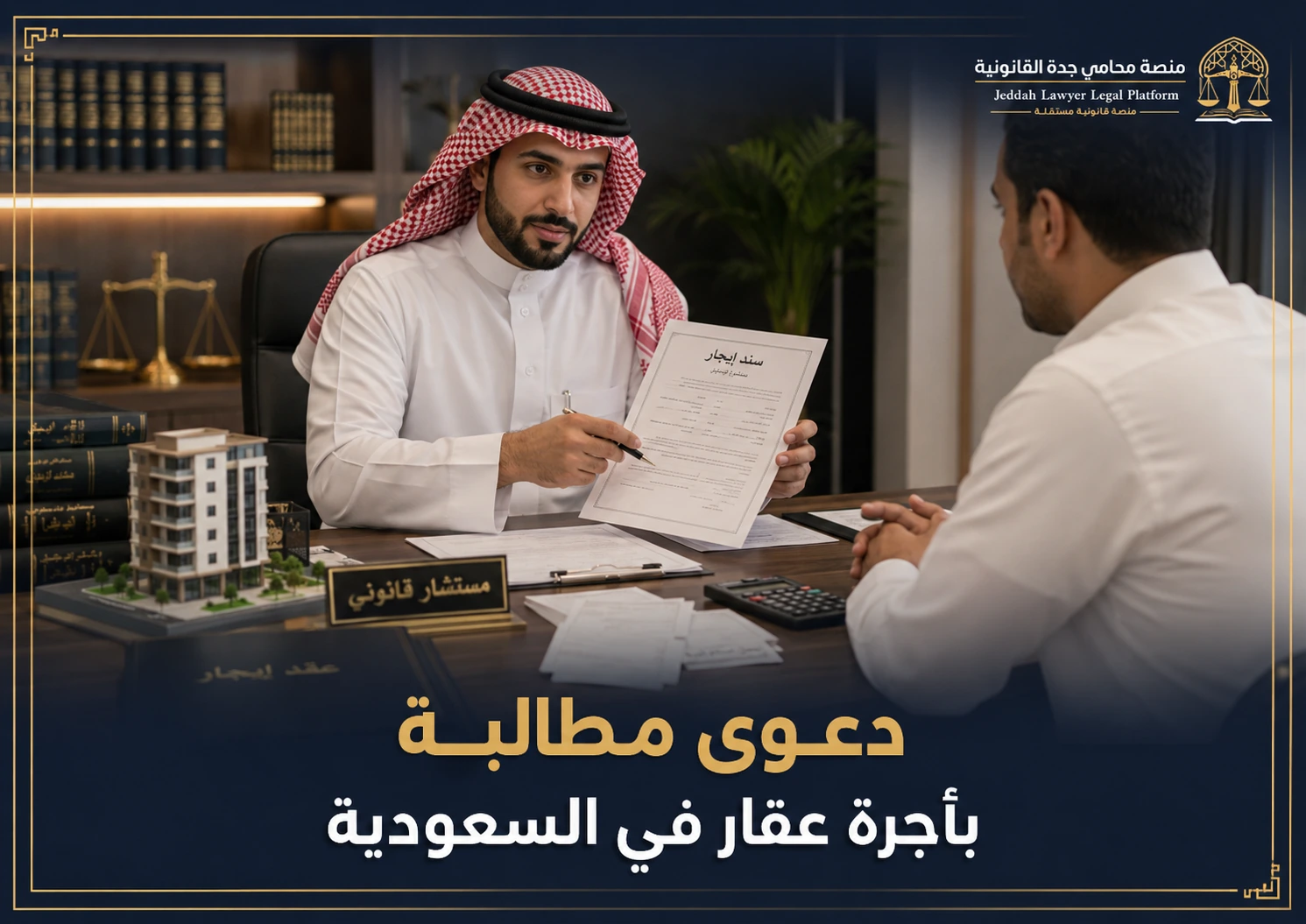 دعوى مطالبة بأجرة عقار في السعودية 1 غلاف مقال دعوى مطالبة بأجرة عقار في السعودية