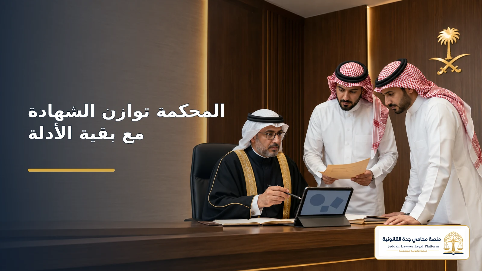موازنة المحكمة بين شهادة الشهود والمستندات والأدلة الرقمية