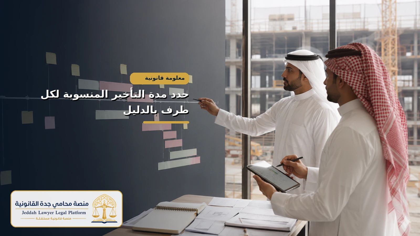 تعويض مالك المشروع عن التأخر في الإنجاز دون مبرر 3 تحديد مدة التأخير المنسوبة لكل طرف بالدليل