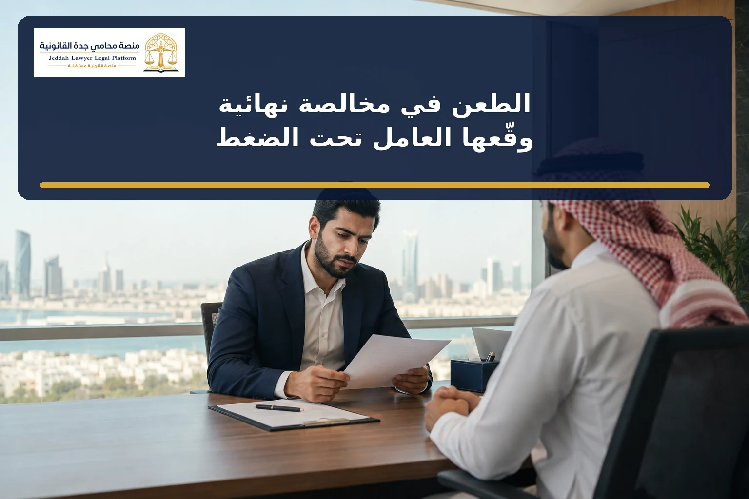 الطعن في مخالصة نهائية وقّعها العامل تحت الضغط 2 الطعن في مخالصة نهائية وقعها العامل تحت الضغط في السعودية