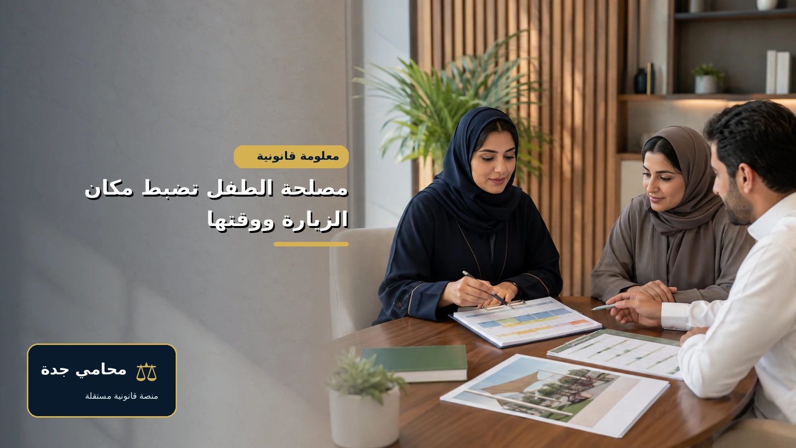 مصلحة الطفل تضبط مكان الزيارة ووقتها