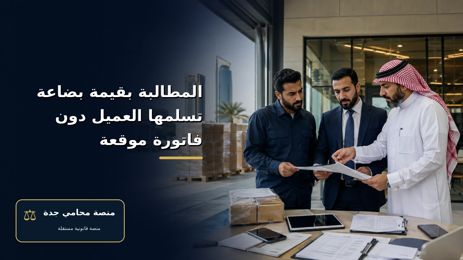 claim goods delivered without signed invoice cover