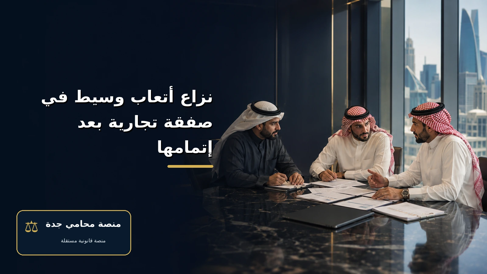 commercial broker fee dispute completed deal cover