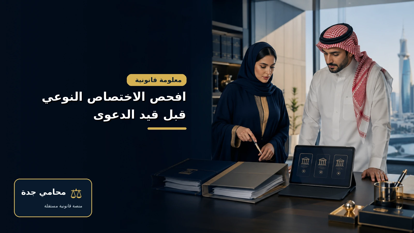 افحص الاختصاص النوعي قبل قيد الدعوى التجارية