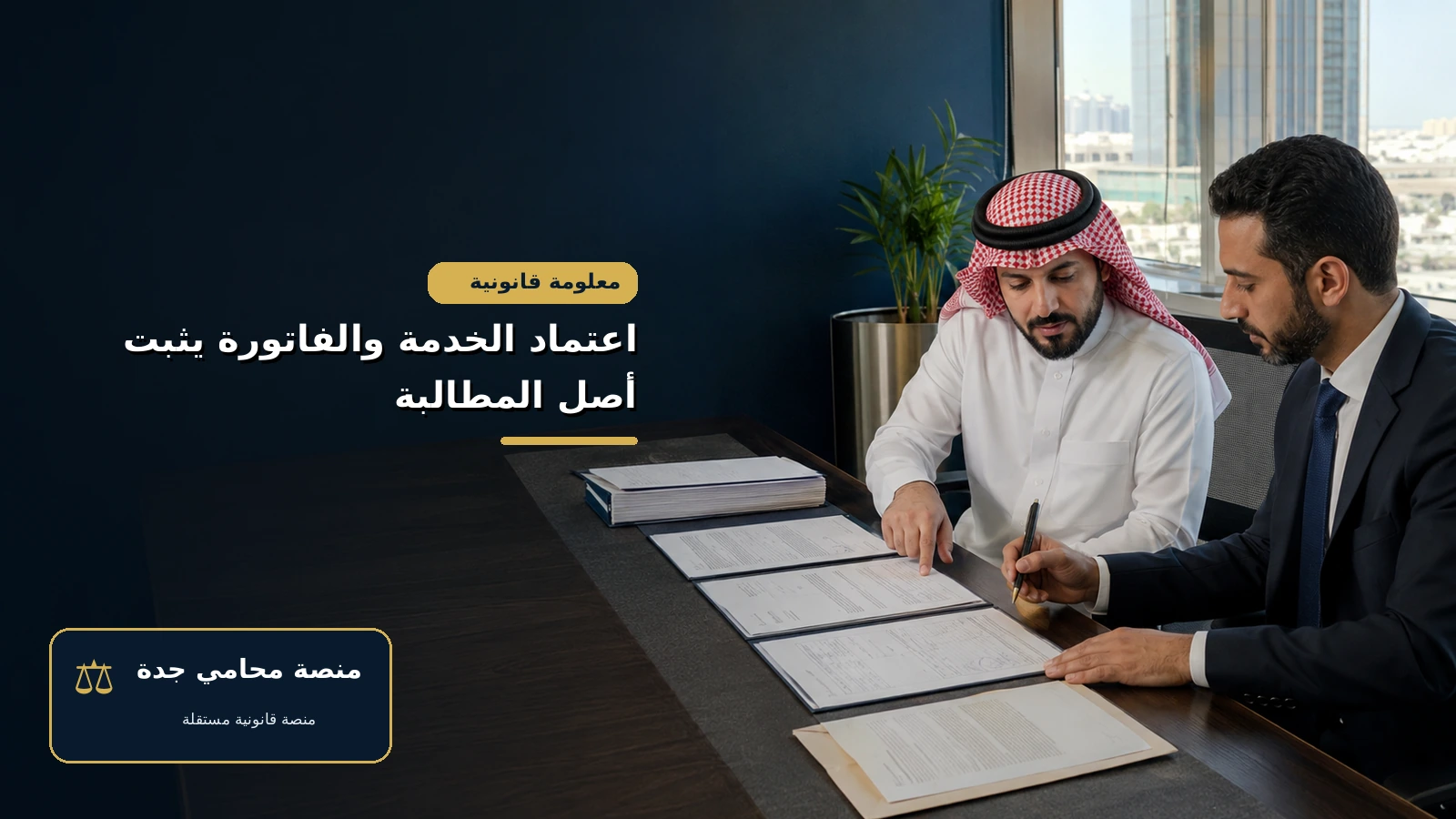 مطالبة شركة بقيمة فواتير خدمات معتمدة غير مسددة اعتماد الخدمة والفاتورة يثبت أصل المطالبة