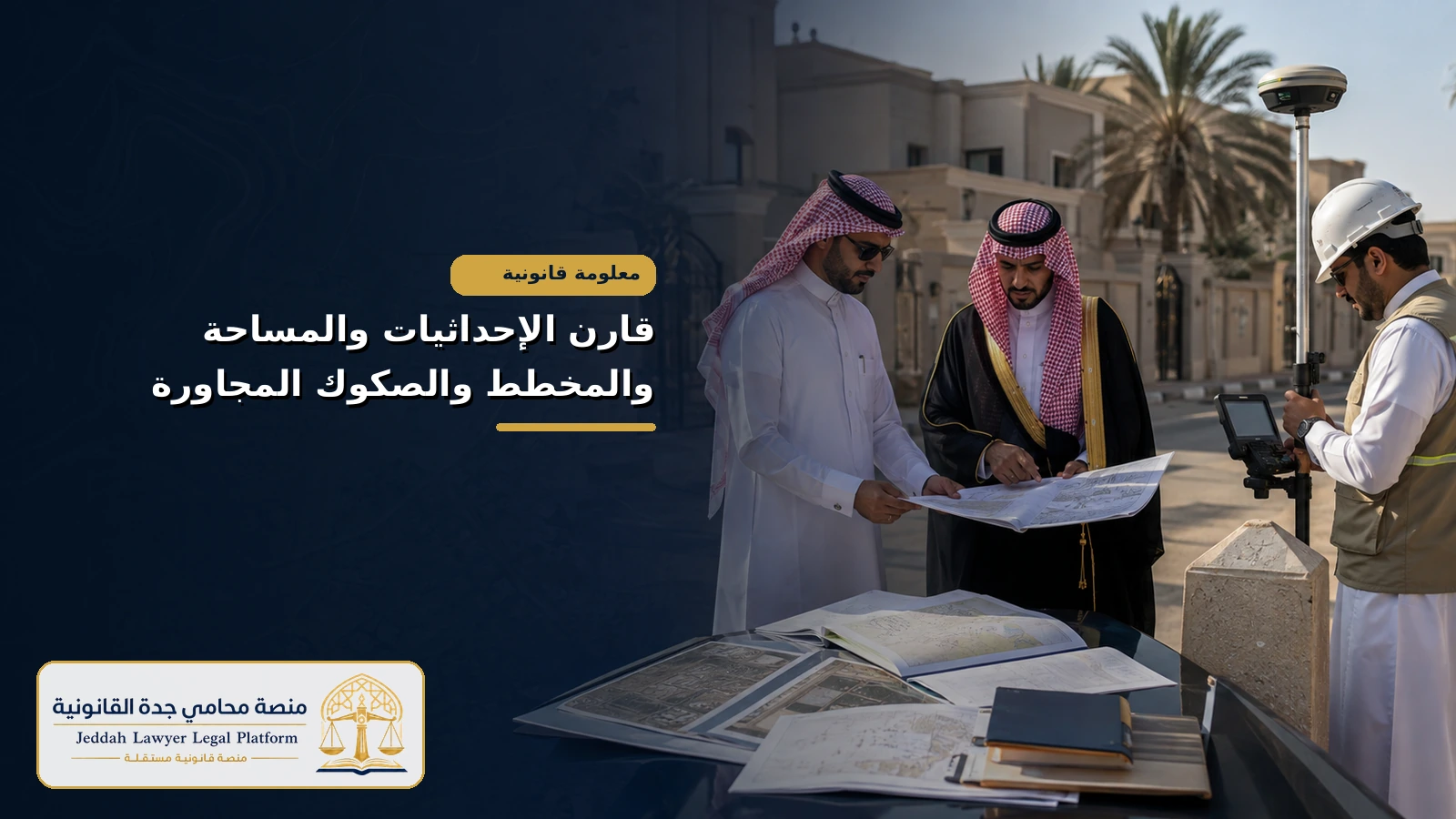الاعتراض على حدود عقار بسبب تعارض الرفع المساحي مع الصك 3 مقارنة الإحداثيات والمساحة والمخطط والصكوك المجاورة