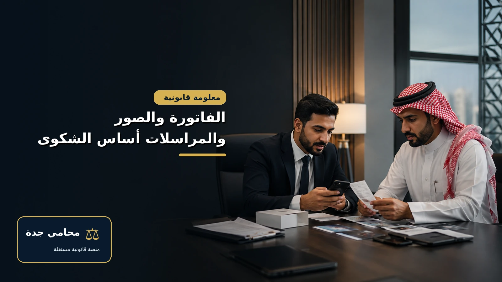 الفاتورة والصور والمراسلات أساس الشكوى على محل