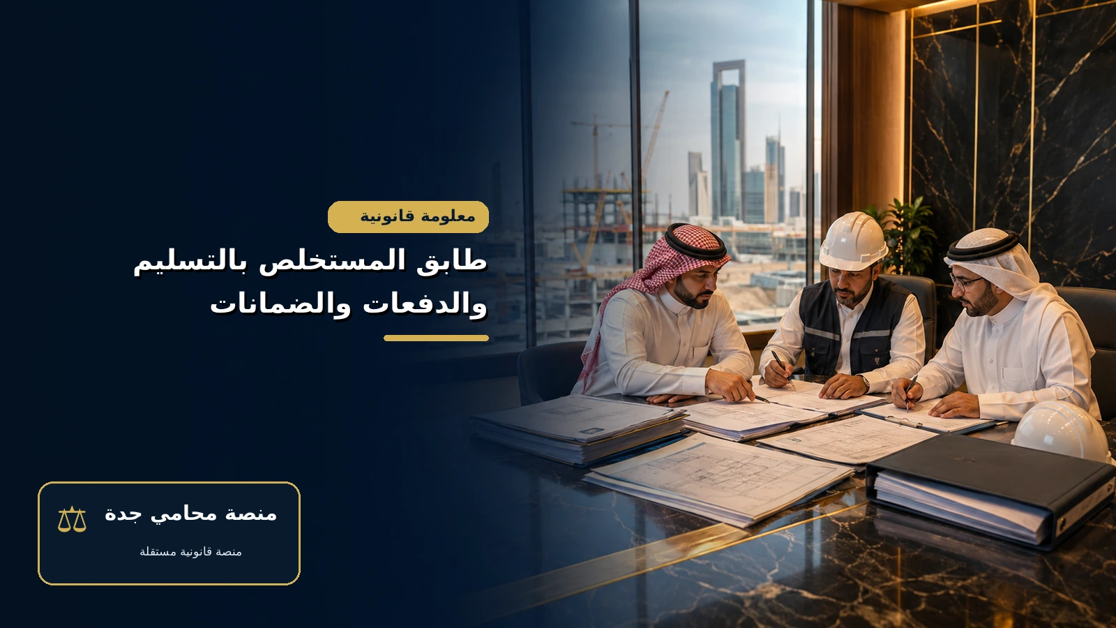 تحصيل مستحقات مقاول من مستخلص نهائي معتمد طابق المستخلص بالتسليم والدفعات والضمانات