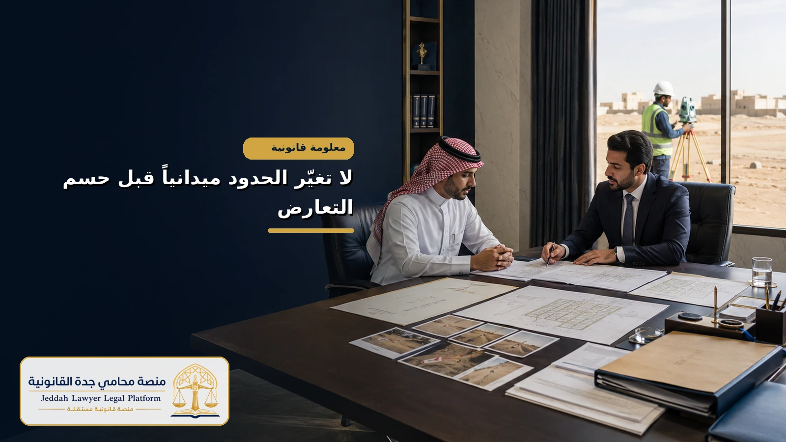 الاعتراض على حدود عقار بسبب تعارض الرفع المساحي مع الصك 4 عدم تغيير حدود العقار ميدانيا قبل حسم التعارض
