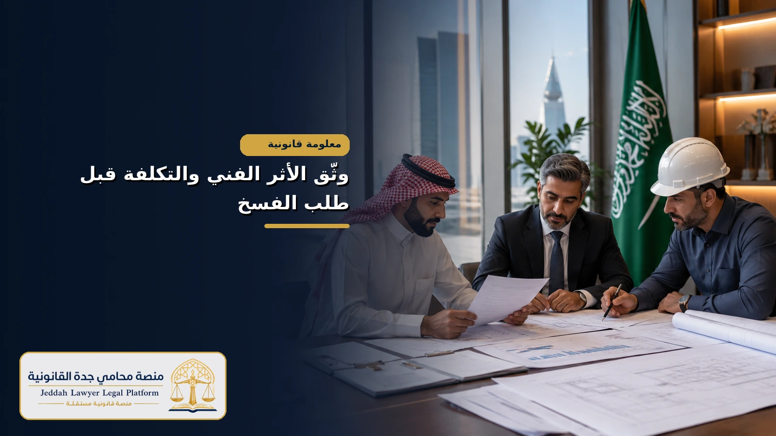 فسخ عقد تصميم هندسي بسبب أخطاء أثرت في التنفيذ 4 توثيق الأثر الفني والتكلفة قبل فسخ عقد التصميم