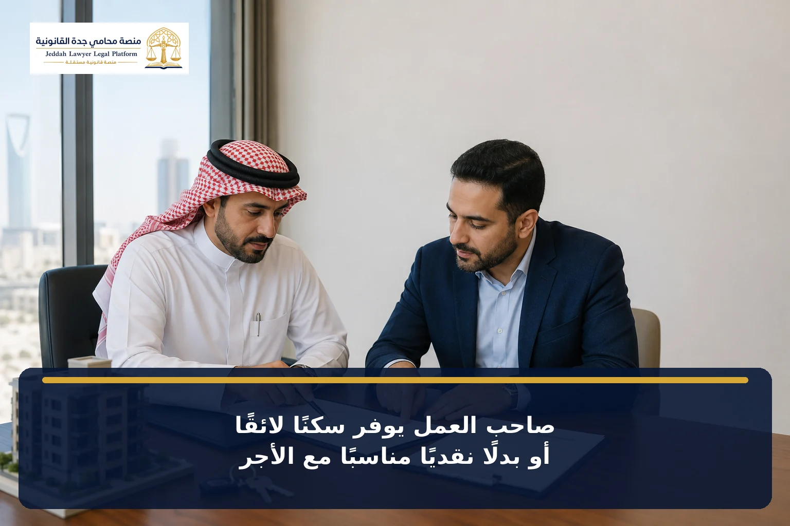 المطالبة ببدل السكن المتفق عليه ولم يصرفه صاحب العمل 4 التزام صاحب العمل بتوفير سكن لائق أو بدل نقدي مناسب مع الأجر