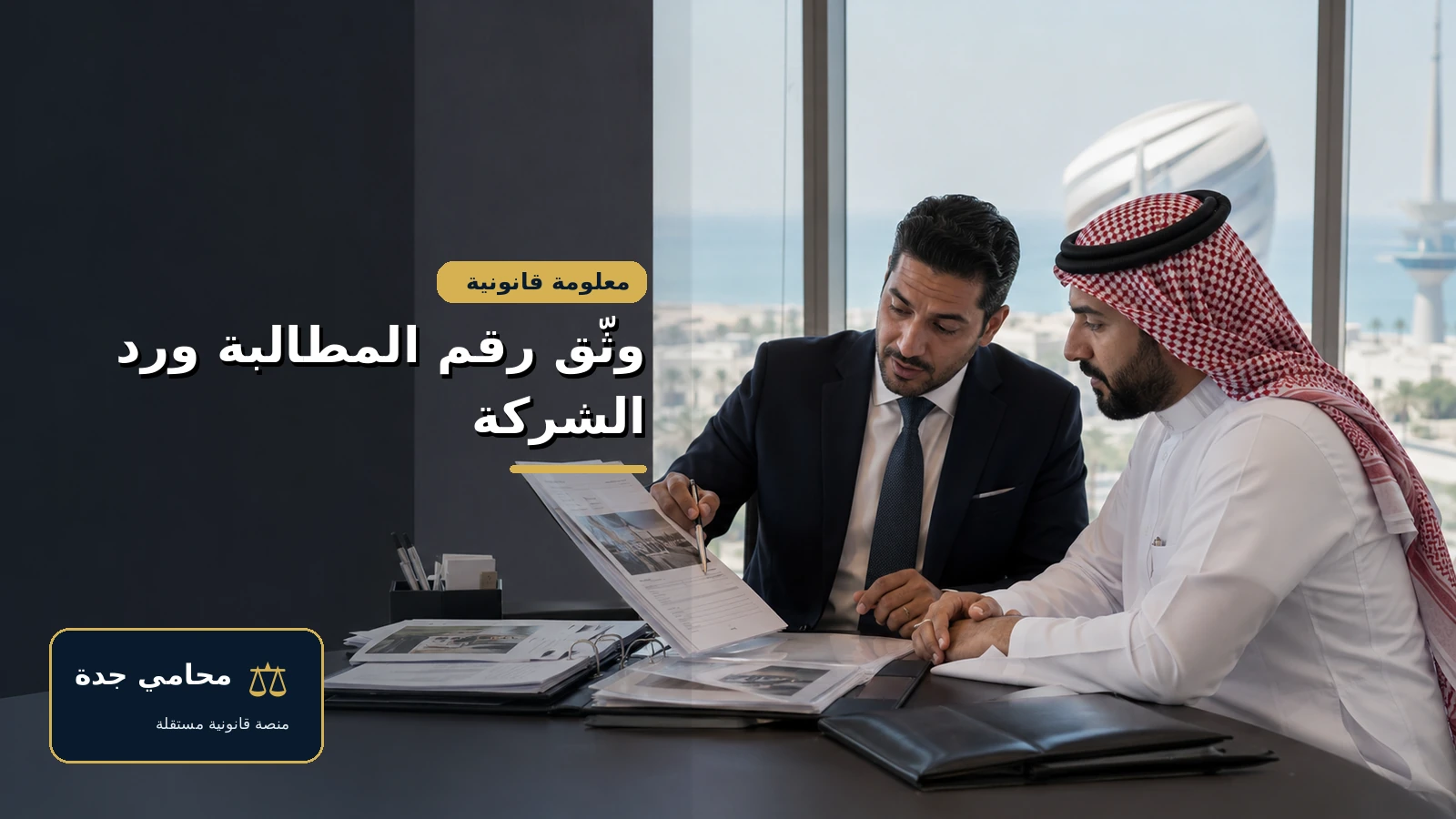 جمع وثيقة التأمين ورقم المطالبة والرد والمستندات قبل الشكوى