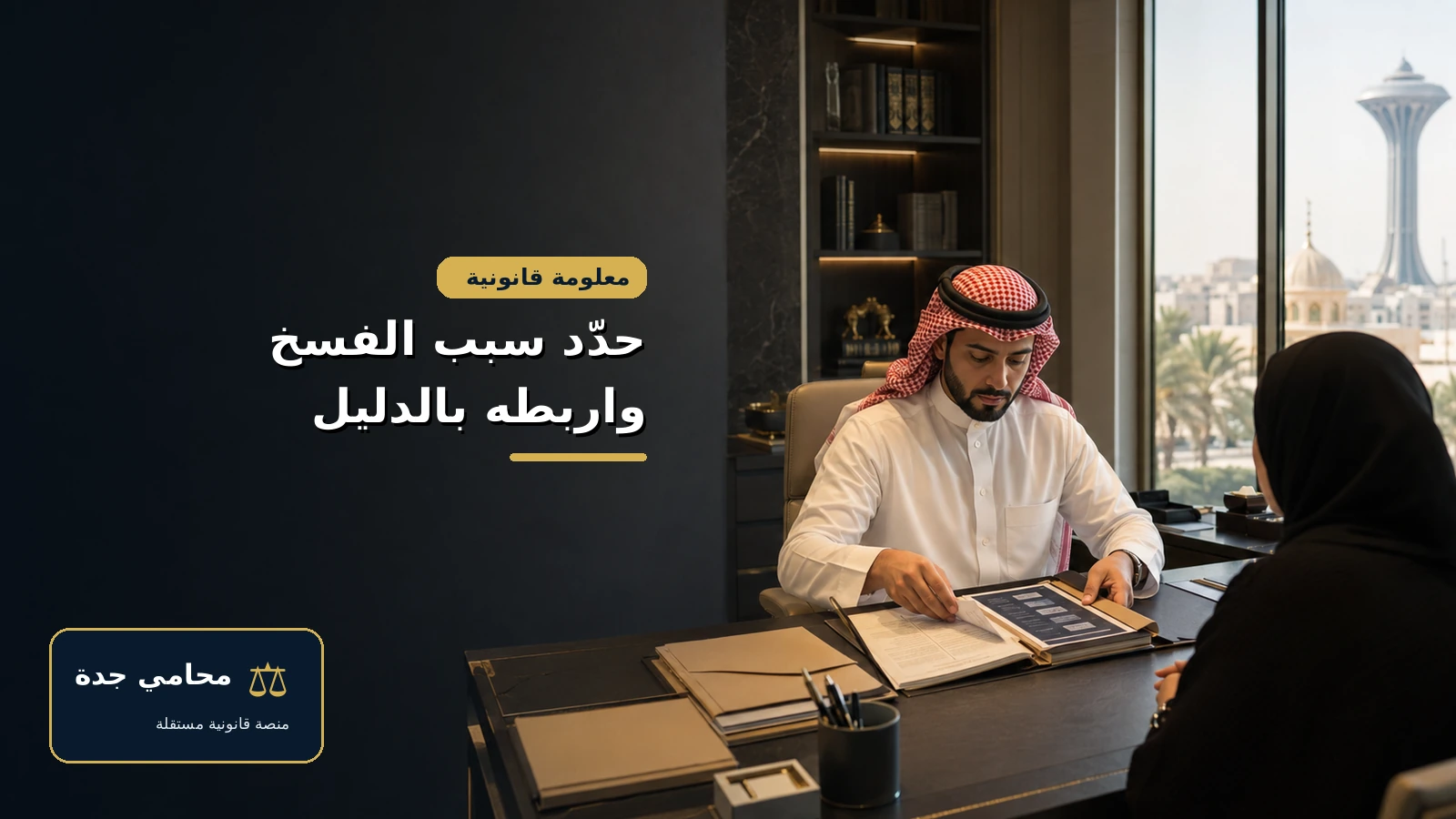 خطوات دعوى فسخ عقد زواج 4 تحديد سبب فسخ عقد الزواج وربطه بالدليل النظامي
