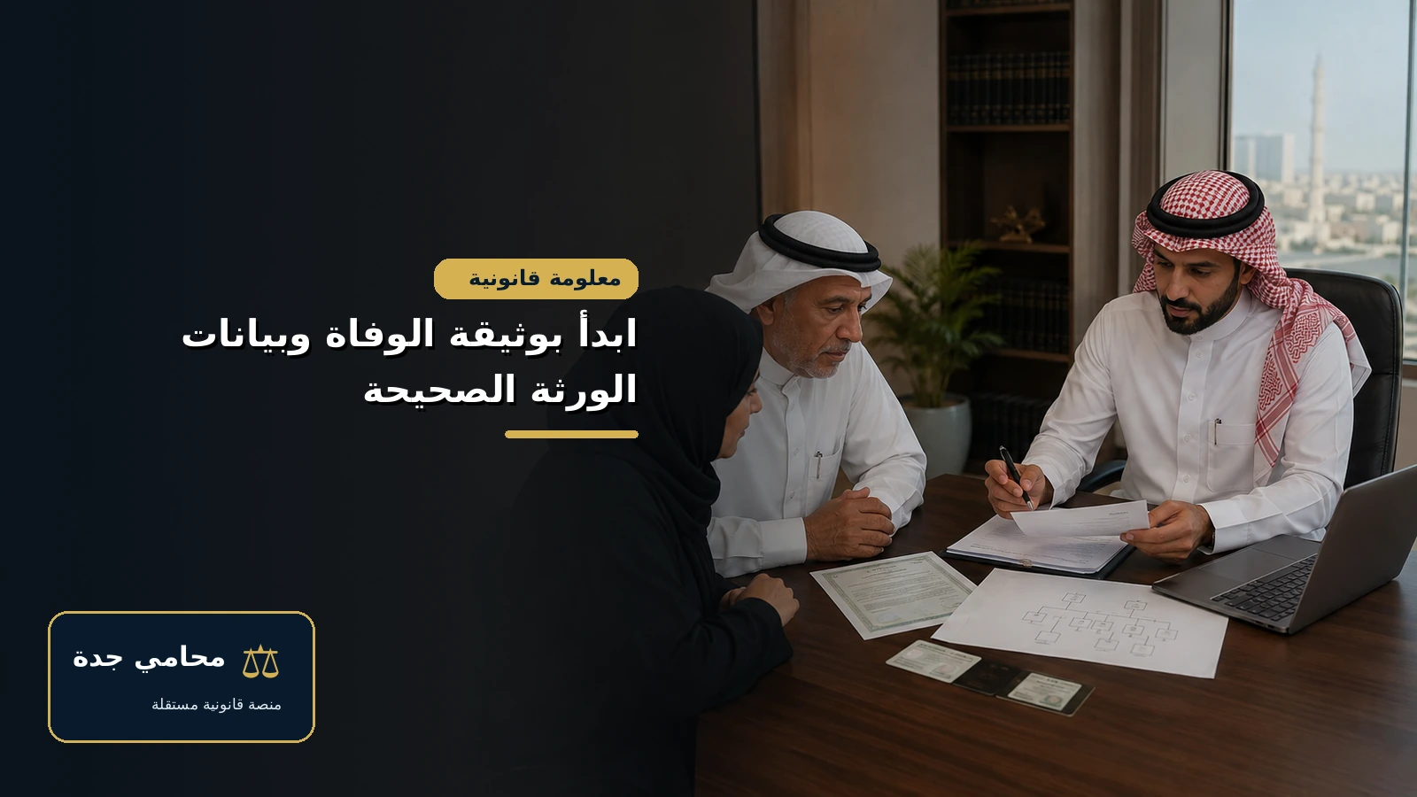 استخراج صك حصر ورثة في السعودية 4 مراجعة شهادة الوفاة وبيانات الورثة قبل تقديم الطلب