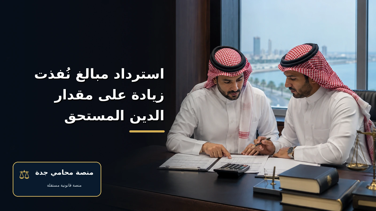 استرداد مبالغ نُفذت زيادة على مقدار الدين المستحق استرداد مبالغ نُفذت زيادة على مقدار الدين المستحق — غلاف المقال