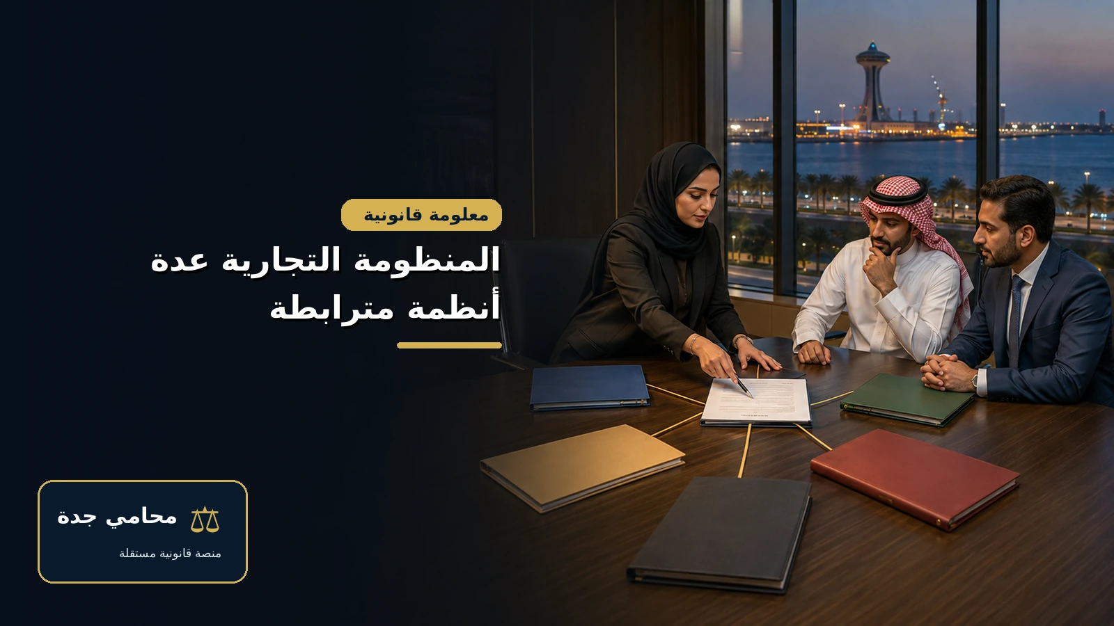 المنظومة التجارية السعودية عدة أنظمة مترابطة