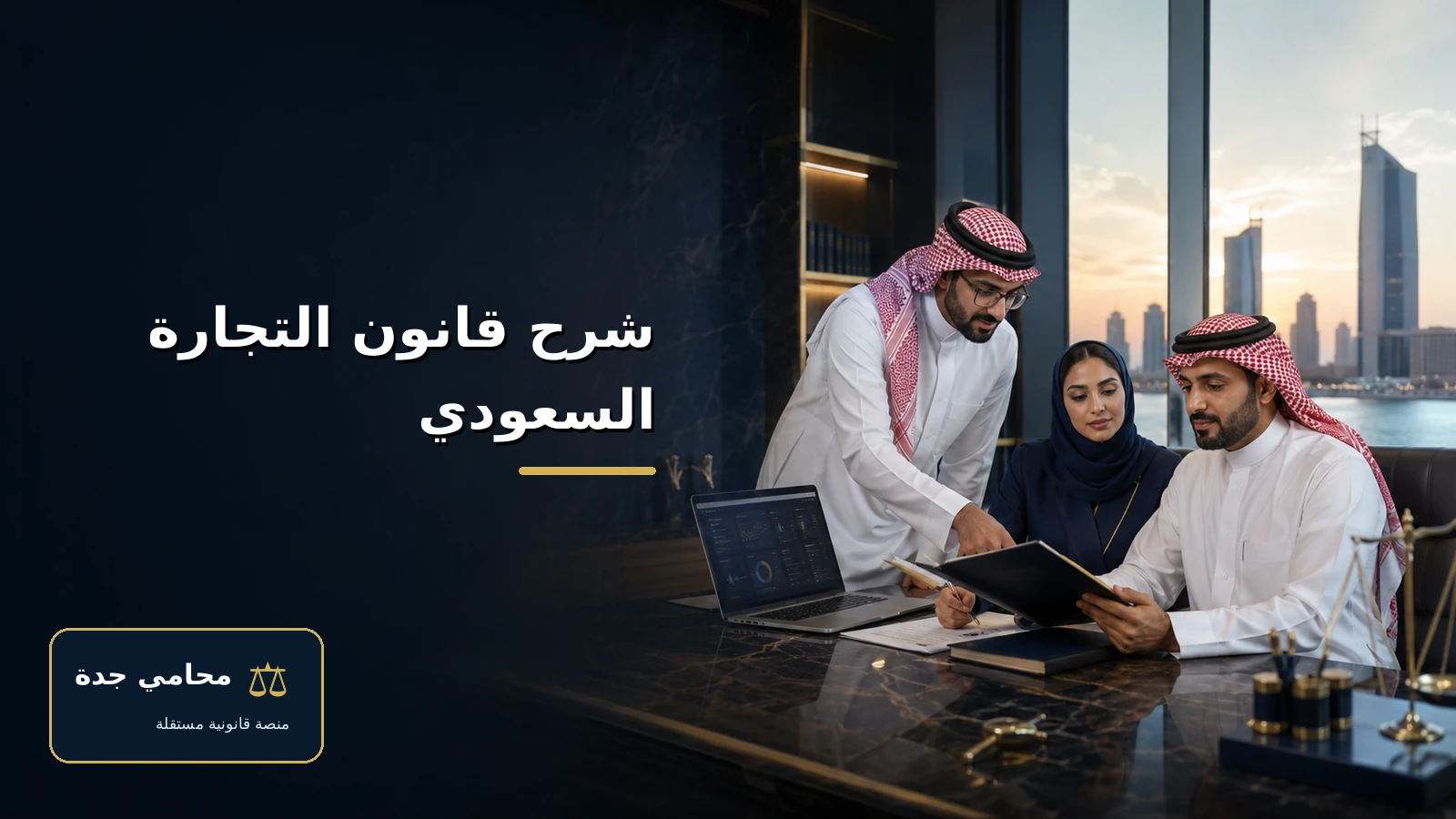 saudi commercial law guide cover