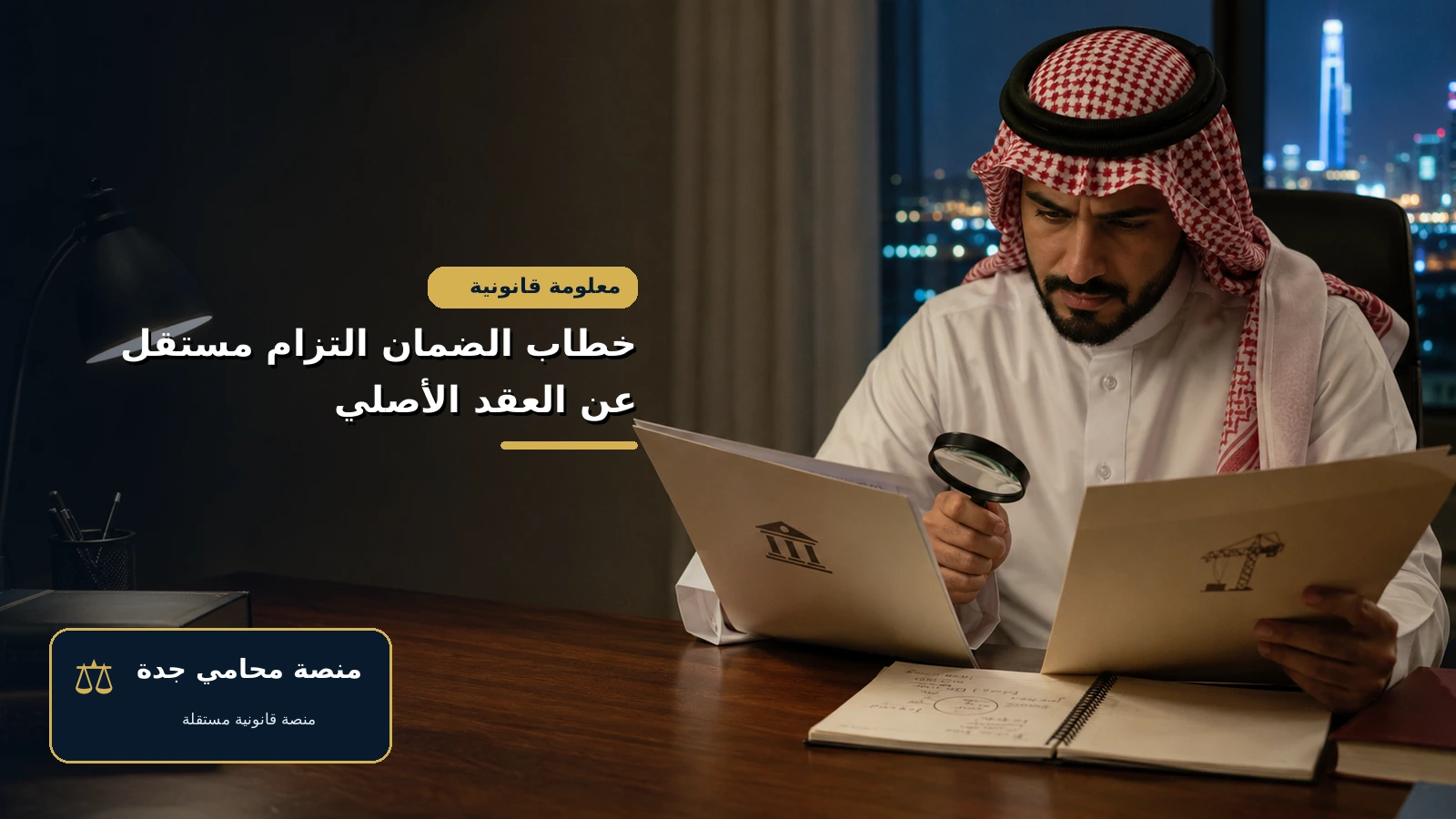 وقف تسييل خطاب ضمان بنكي عند وجود نزاع على العقد خطاب الضمان التزام مستقل عن العقد الأصلي