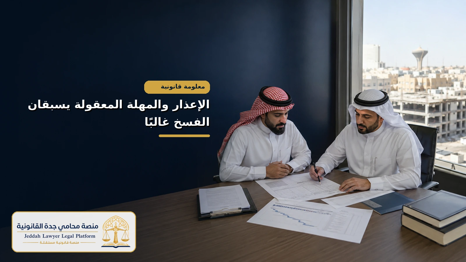 فسخ عقد مقاولة بسبب توقف المقاول عن تنفيذ المشروع 4 الإعذار والمهلة المعقولة قبل فسخ عقد المقاولة