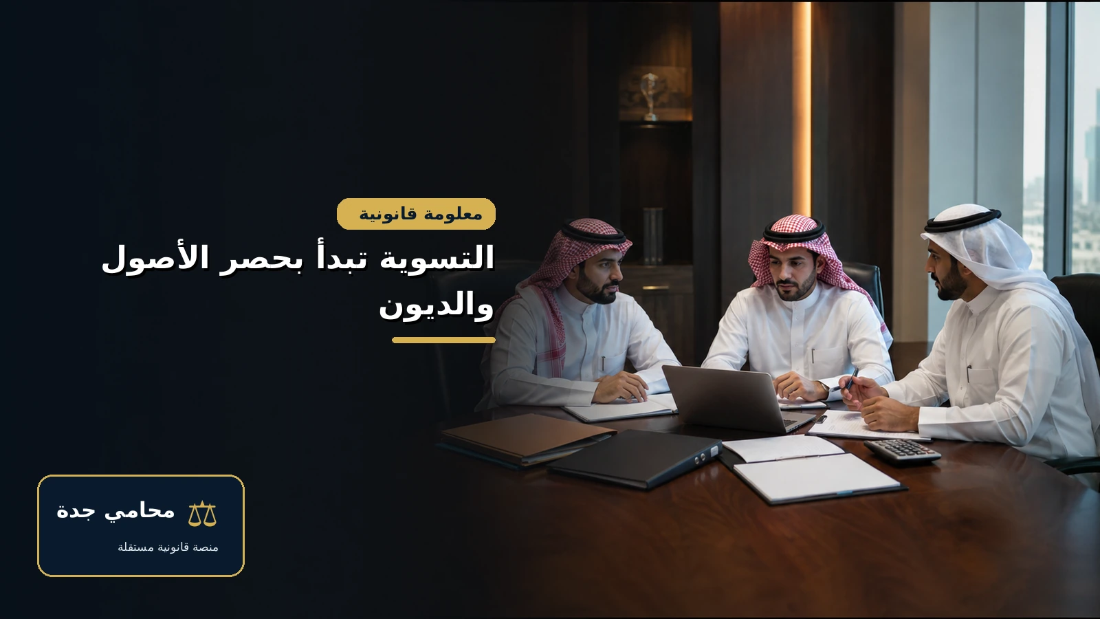 فسخ عقد شراكة في السعودية 4 التسوية تبدأ بحصر أصول الشراكة وديونها