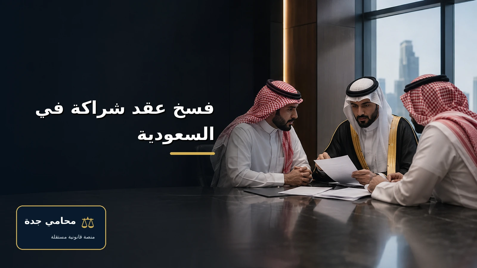 فسخ عقد شراكة في السعودية 2 فسخ عقد شراكة في السعودية — غلاف المقال