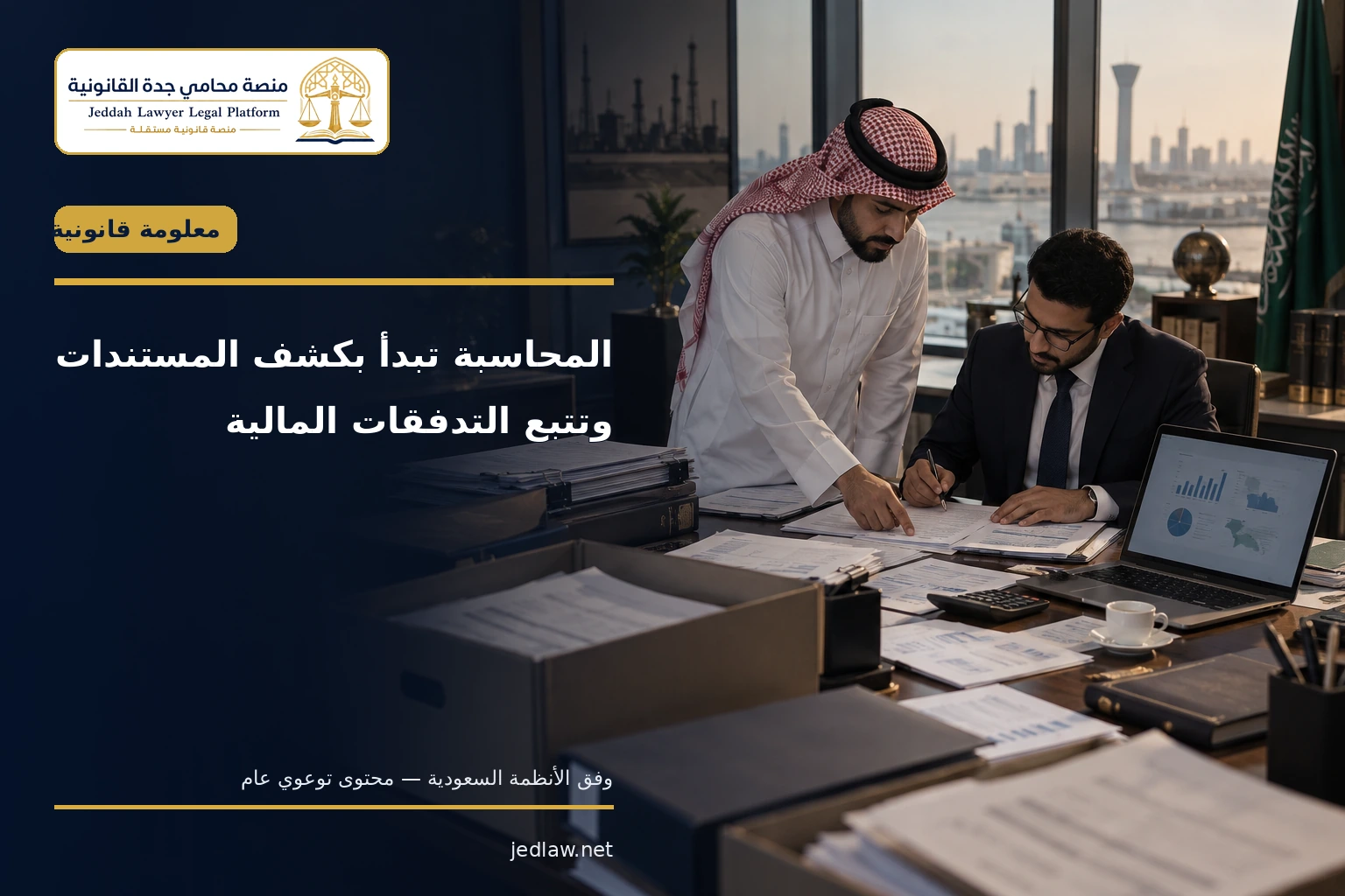 المحاسبة تبدأ بكشف المستندات وتتبع التدفقات المالية المحاسبة تبدأ بكشف المستندات وتتبع التدفقات المالية