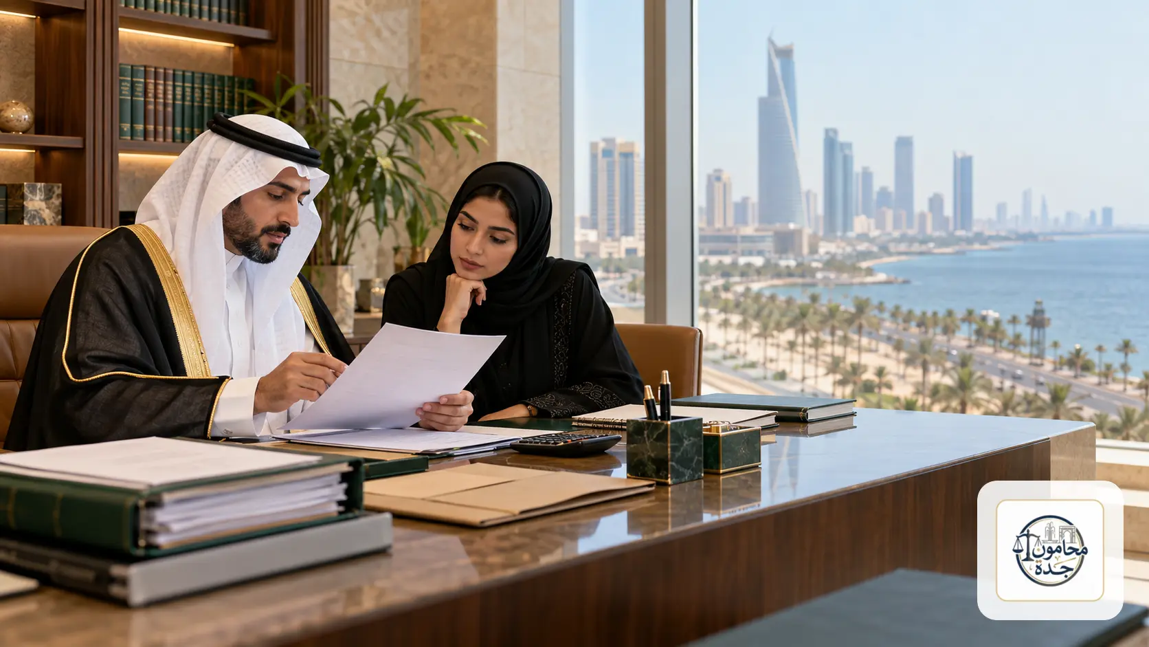 التعويض عن القرار الإداري غير المشروع في السعودية: الشروط والإثبات والإجراءات 1 غلاف يوضح مراجعة قرار إداري للمطالبة بالتعويض في السعودية