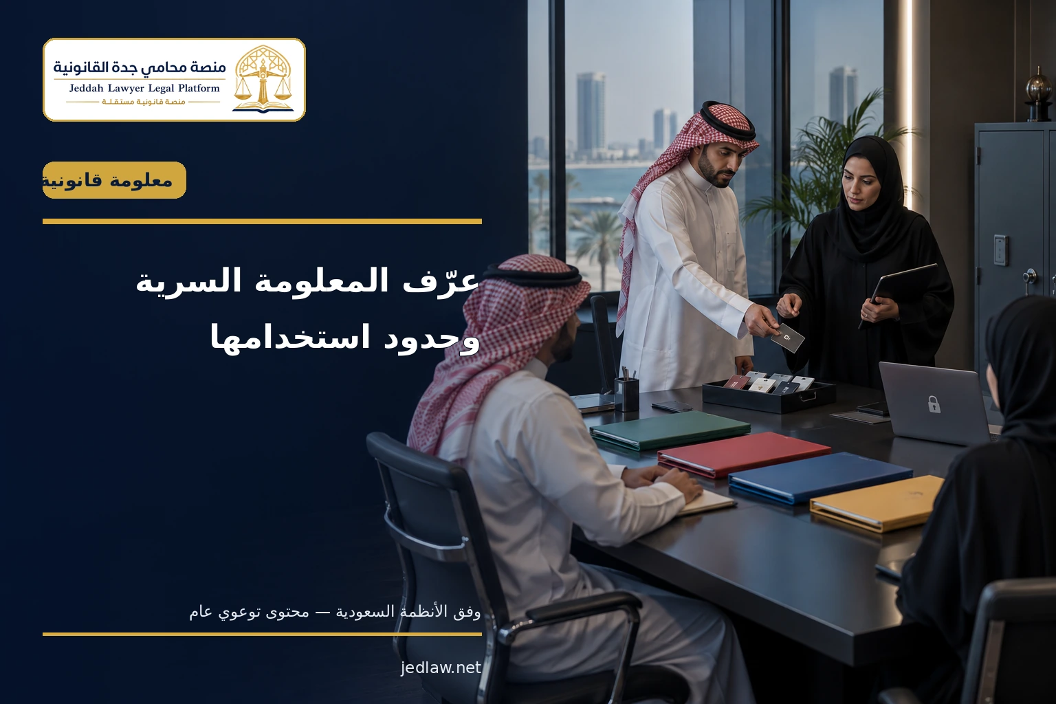 عرّف المعلومة السرية وحدود استخدامها